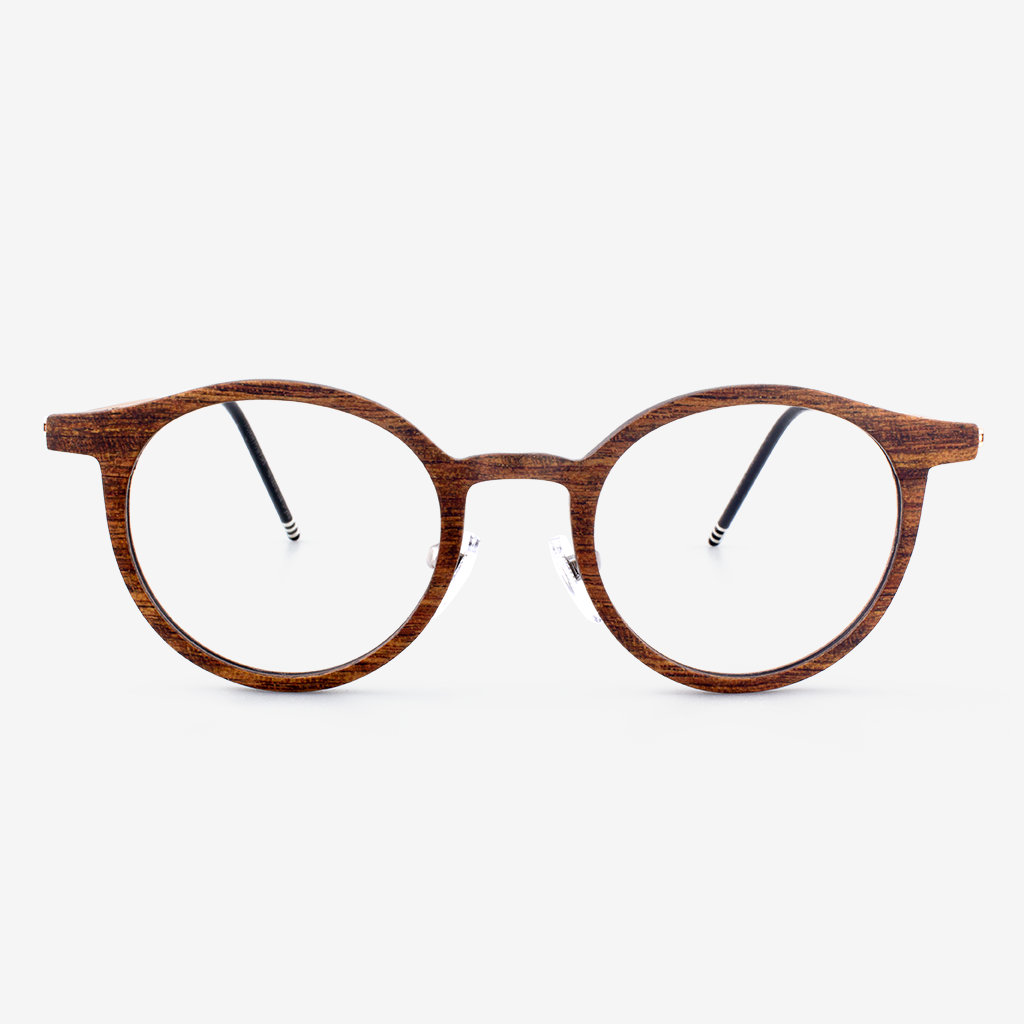 Highland - Titanium & Wood Eyeglasses