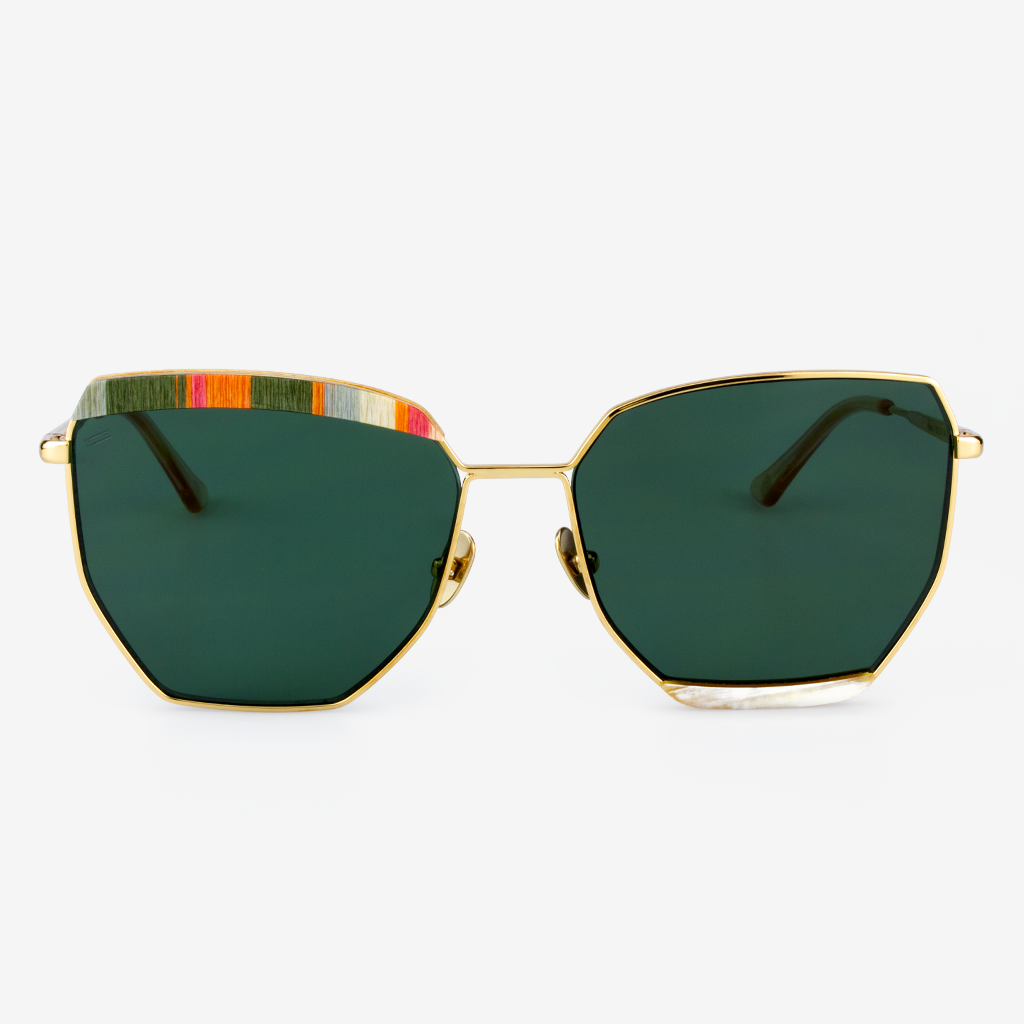 Venice - Metal & Wood Sunglasses