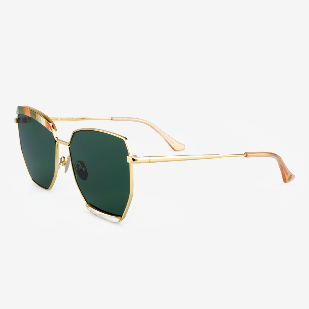 Venice - Metal & Wood Sunglasses