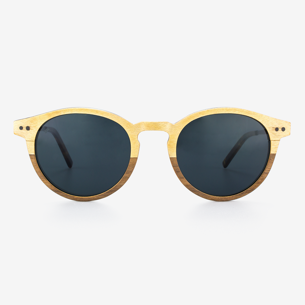 Isla - Metal & Wood Sunglasses