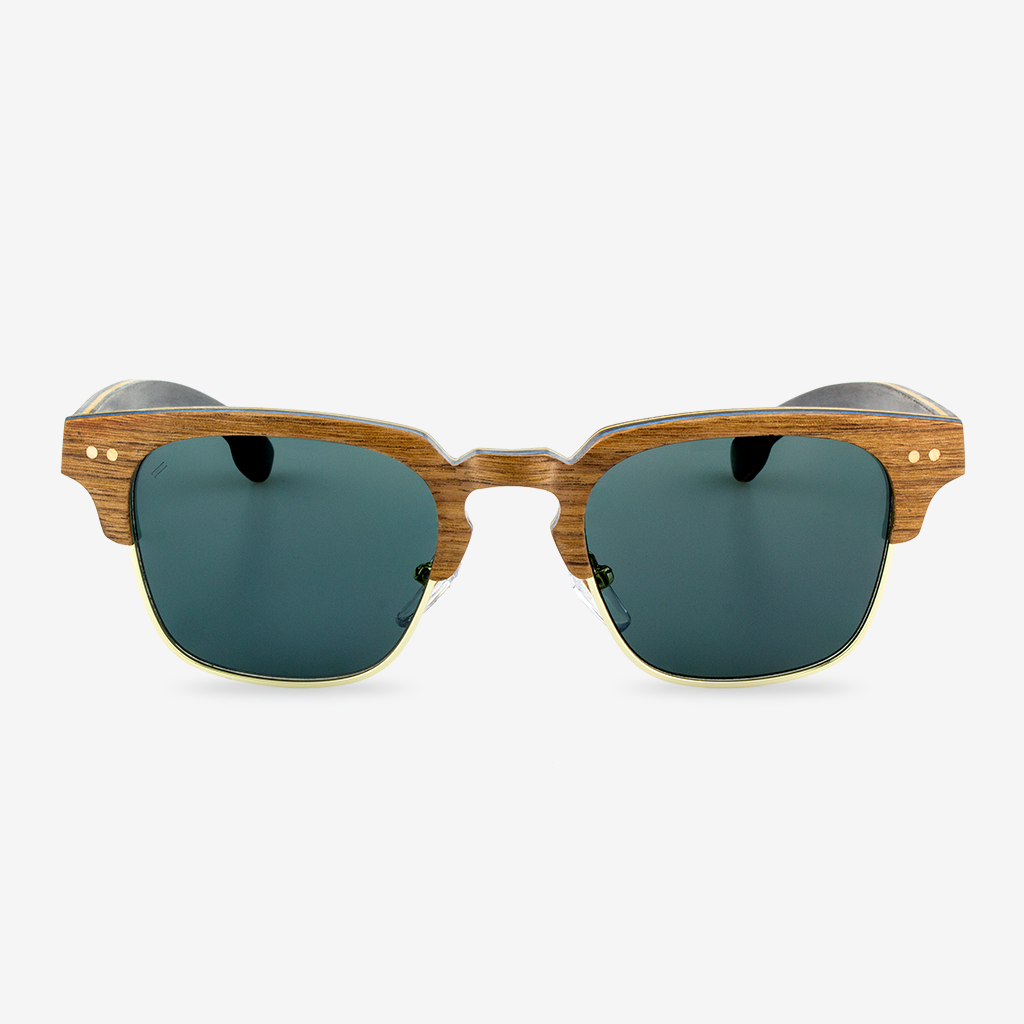 Delray - Wood & Carbon Fiber Sunglasses - TommyOwens