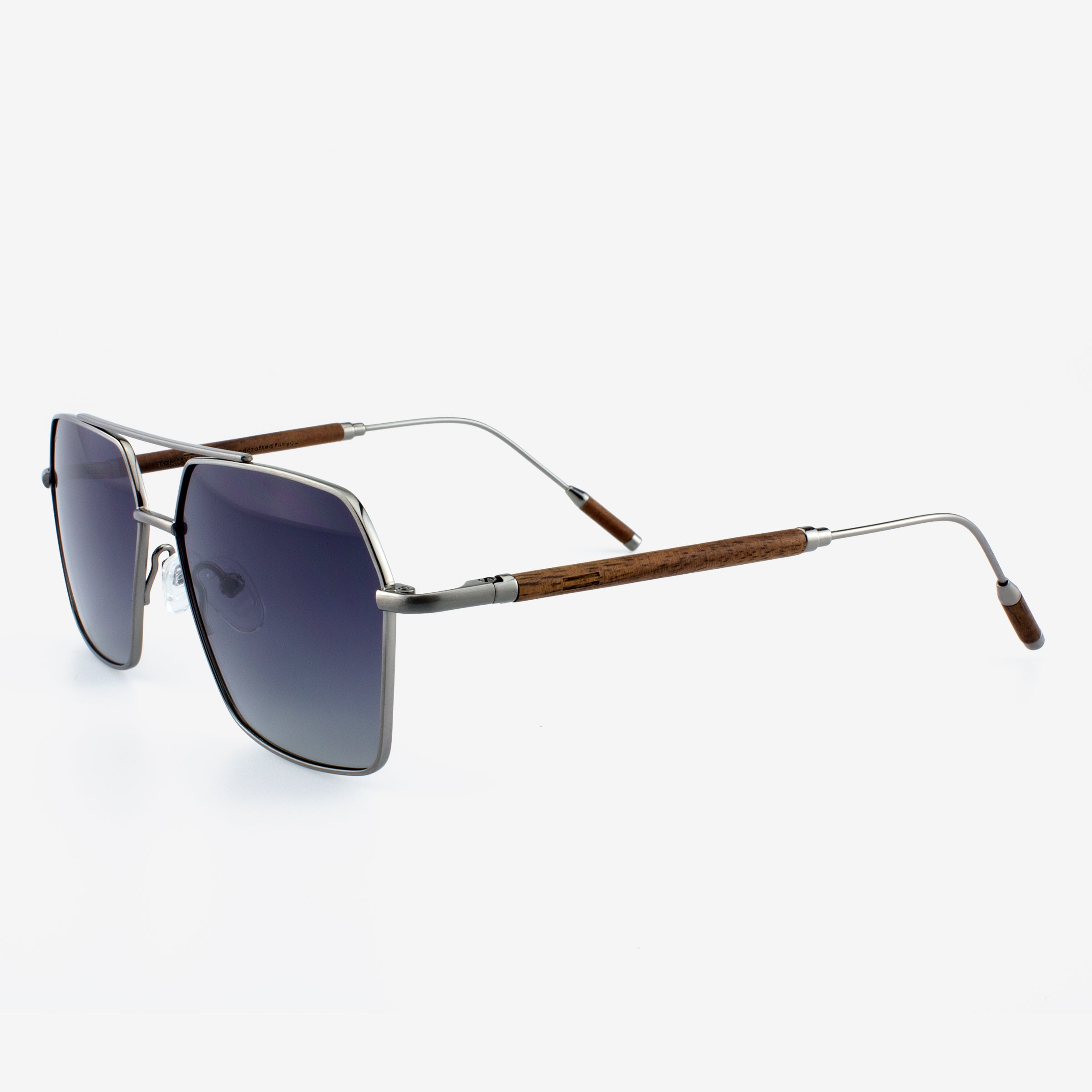 Bimini - Metal & Wood Sunglasses