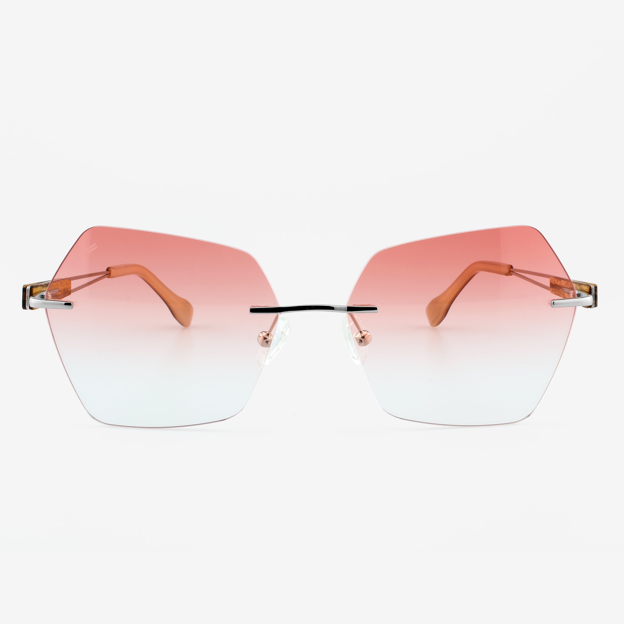 Cocoa - Metal & Wood Sunglasses