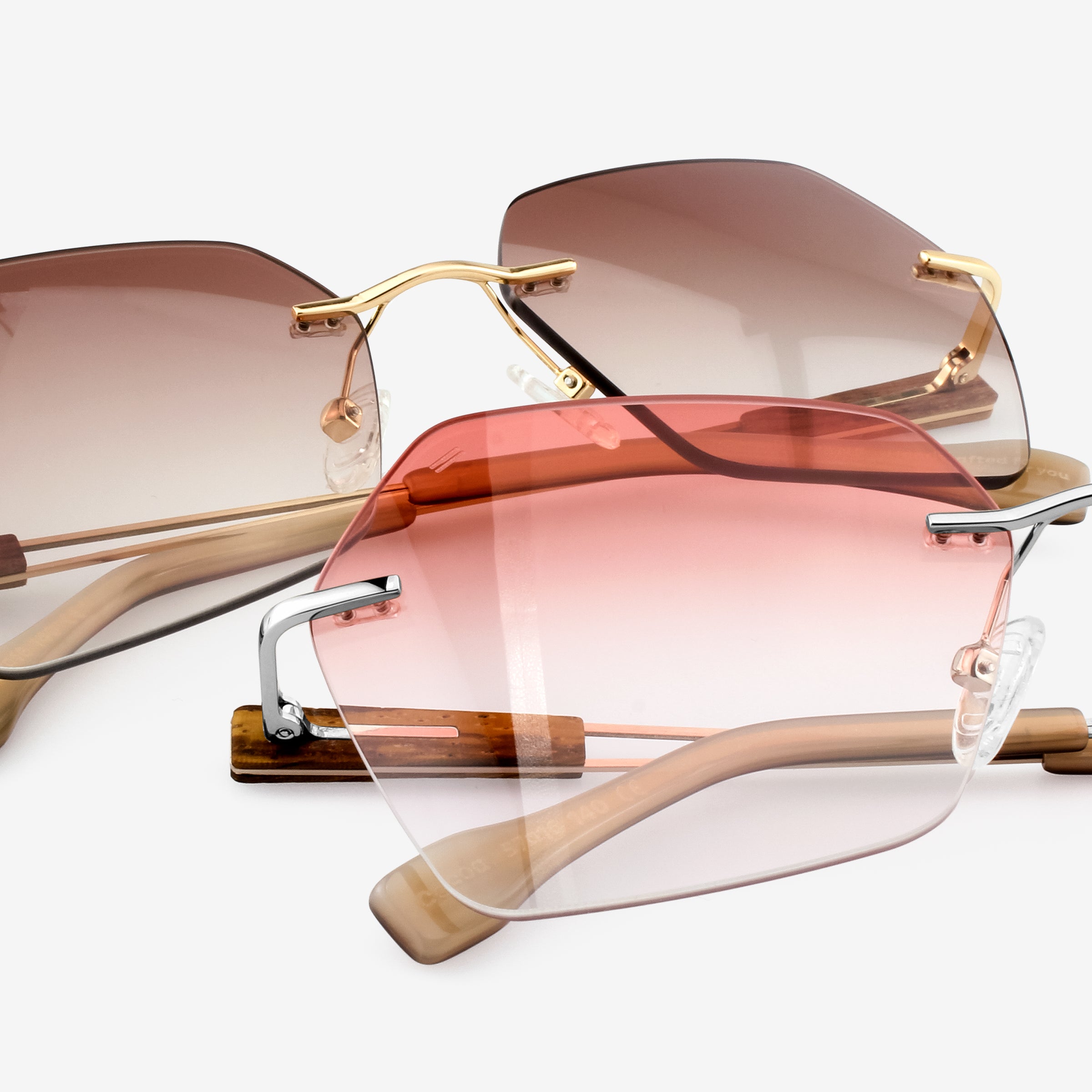 Cocoa - Metal & Wood Sunglasses