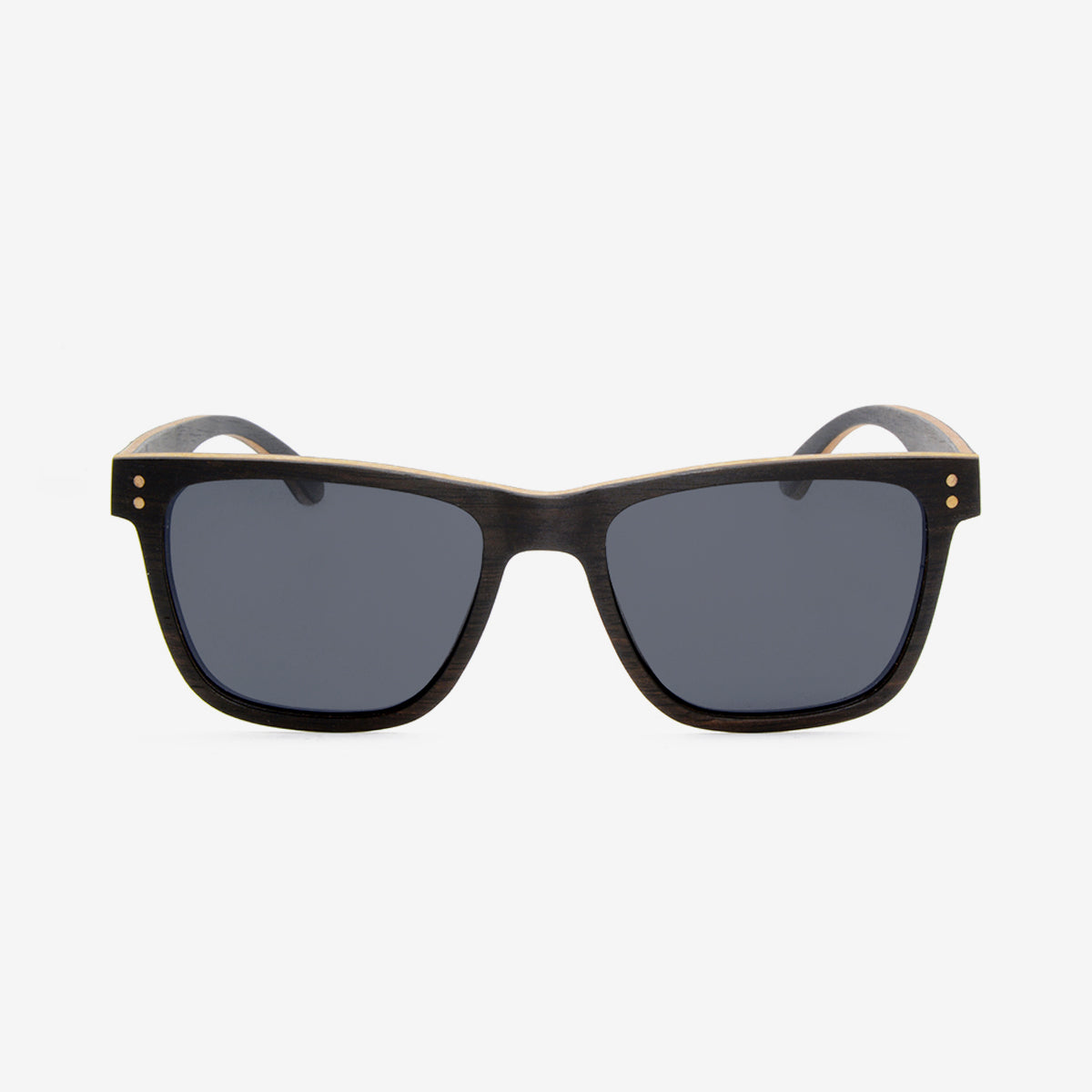 Delray ebony adjustable wood sunglasses