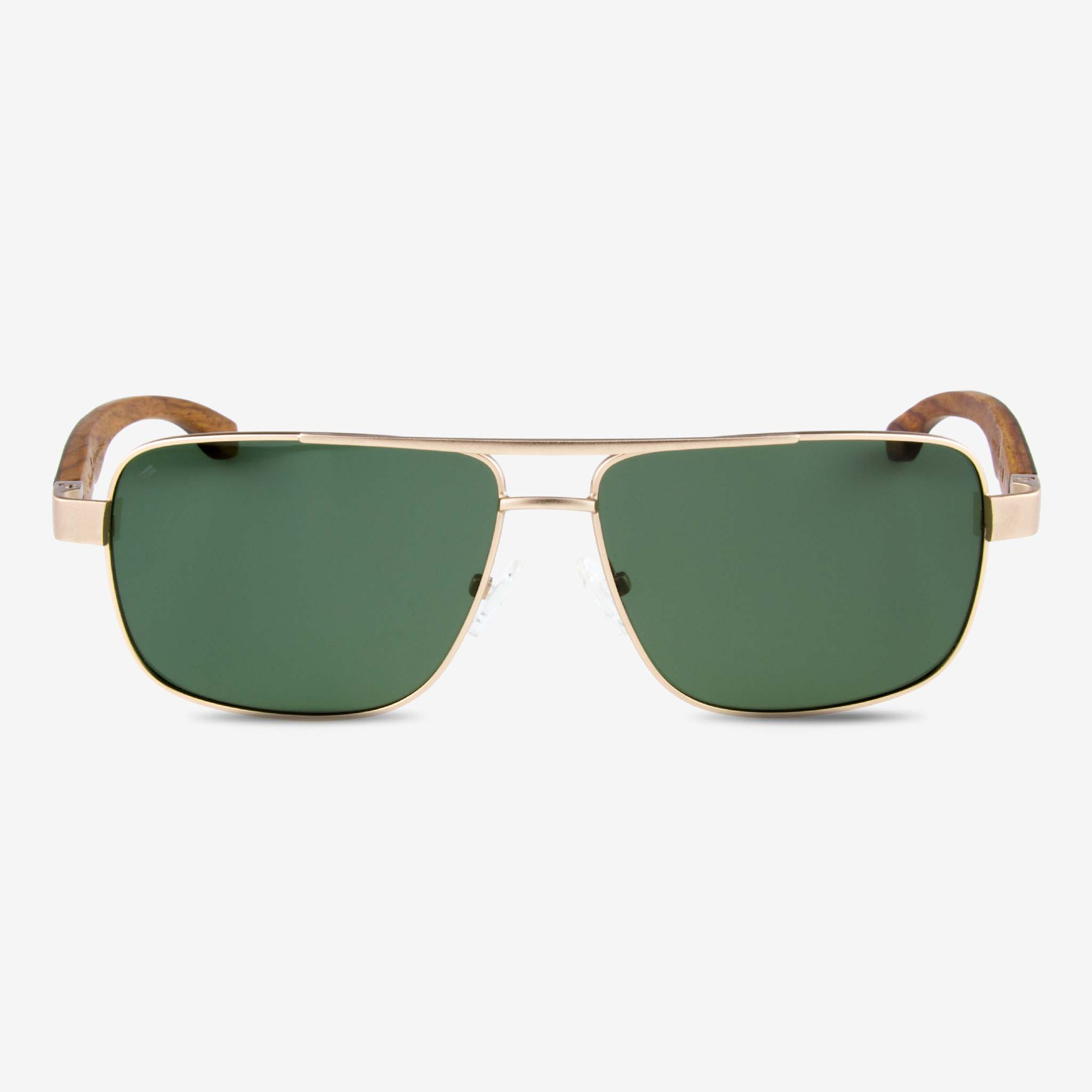 James - Metal & Wood Sunglasses